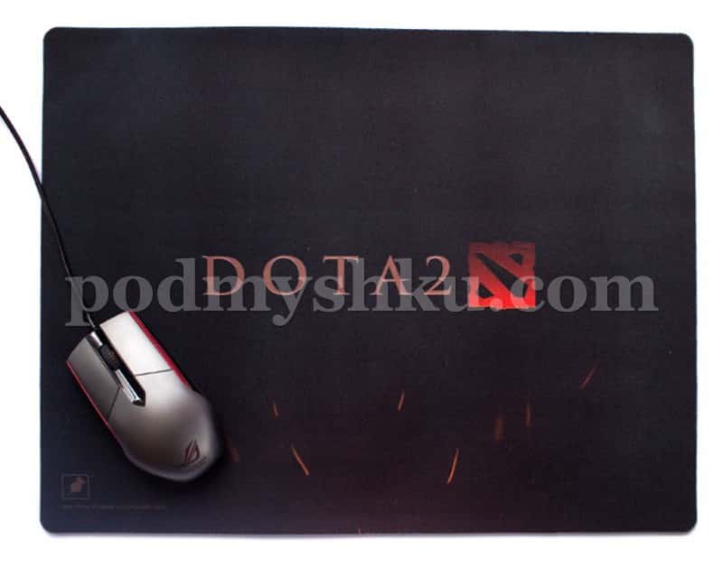Dota 2 L. Размер 43 см х 33 см. Геймерский коврик для мыши. - фото 2