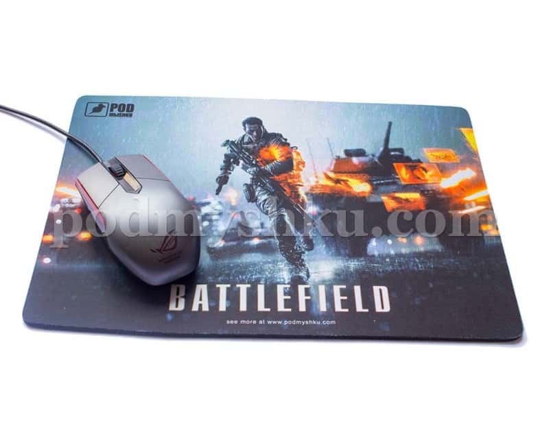 Battlefield. Размер 32 см х 22 см. Геймерский коврик для мыши. - фото 2