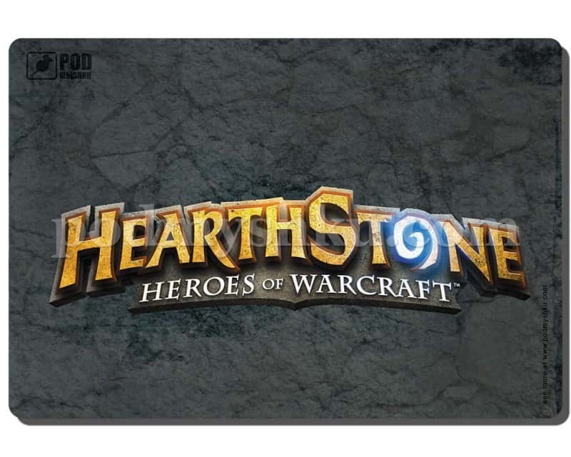 Hearth Stone. Размер 32 см х 22 см. Геймерский коврик для мыши. - фото 1