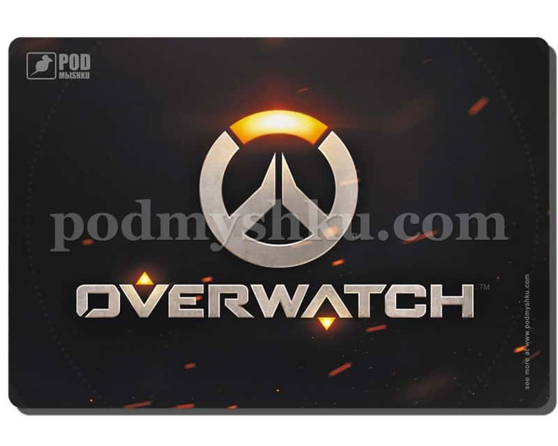 Overwatch. Розмір 32 см х 22 см. Геймерський килимок для миші. - фото 1