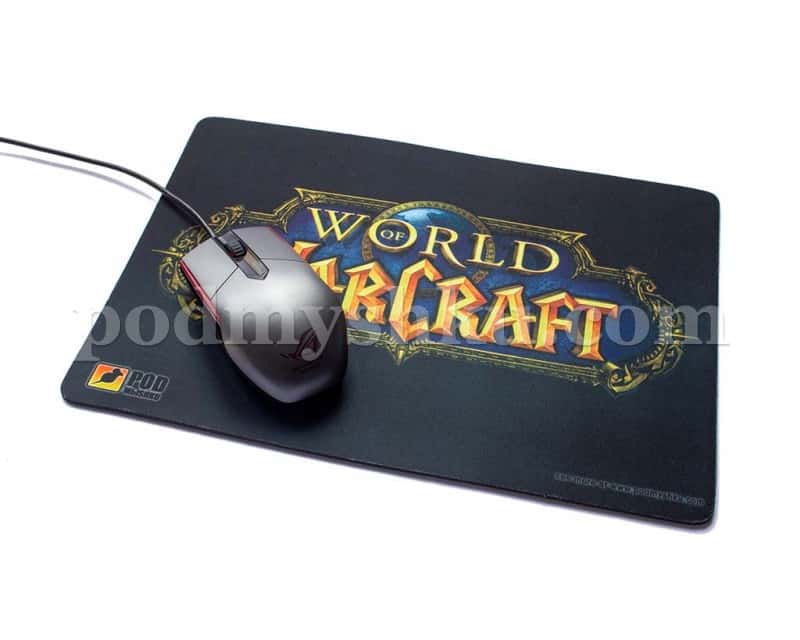 World of Warcraft. Розмір 32 см х 22 см. Геймерський килимок для миші. - фото 2