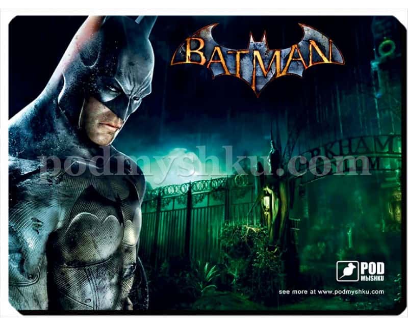 BatmanS. Размер 26 х 19,5 см. Геймерский коврик для мыши. - фото 1