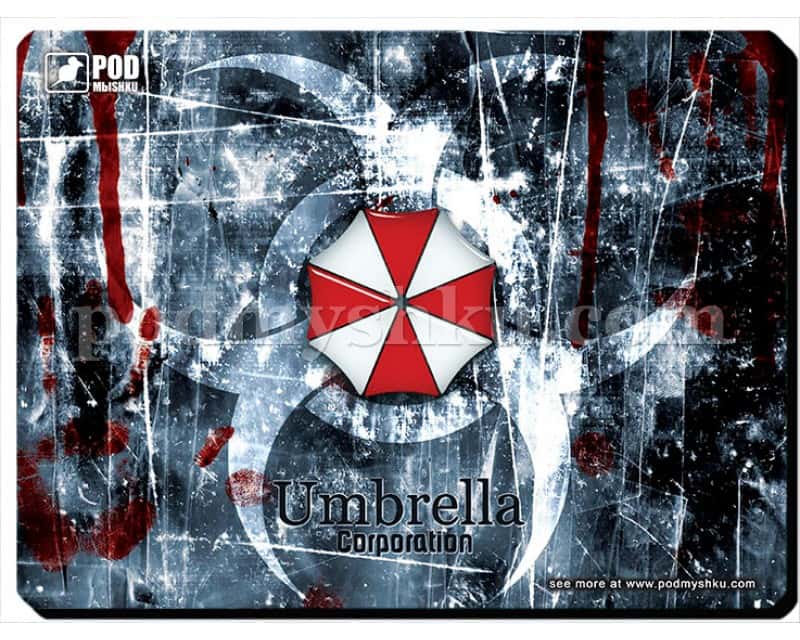 Resident Evil S. Розмір 26 х 19,5 см. Геймерський килимок для миші. - фото 1