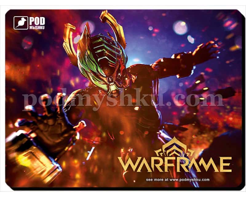 WARFRAME S. Розмір 26 х 19,5 см. Геймерський килимок для миші. - фото 1