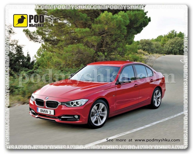 Коврик для мыши Podmyshku BMW 3