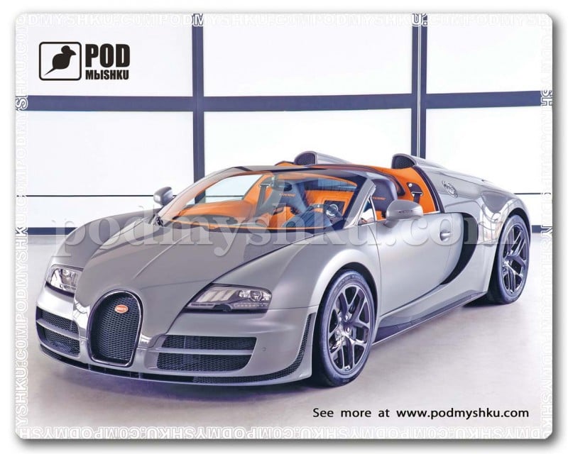 Килимок для миші Podmyshku Bugatti
