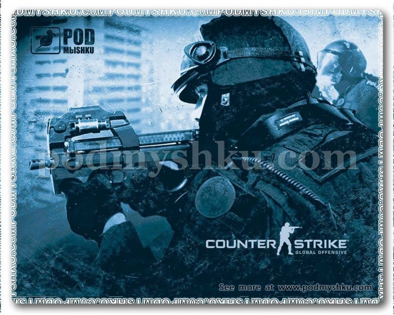 Килимок для миші Podmyshku Counter strike