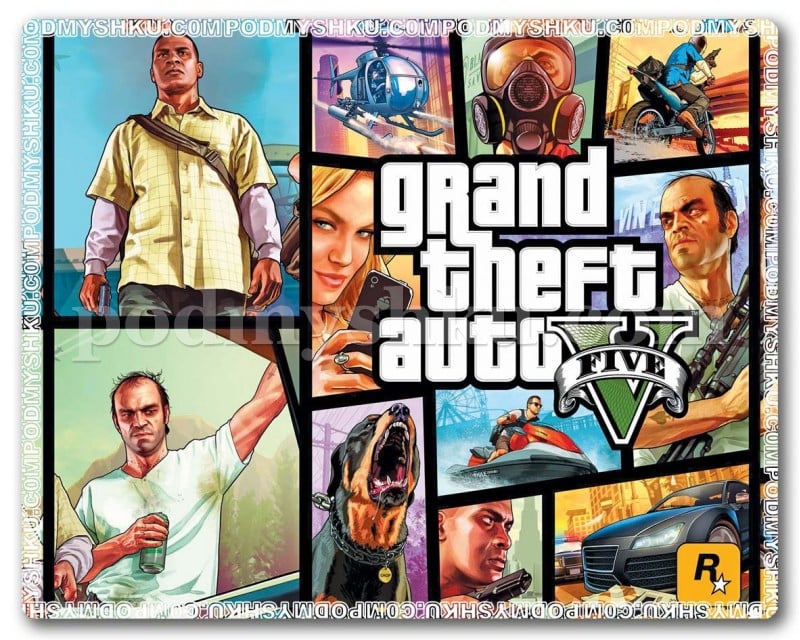 Килимок для миші Podmyshku GTA 5