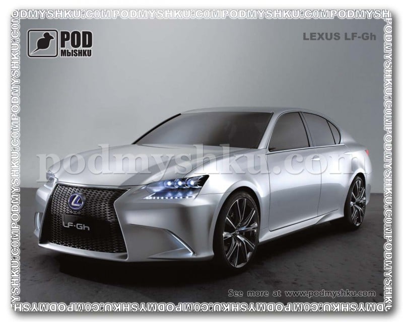 Килимок для миші Podmyshku Lexus