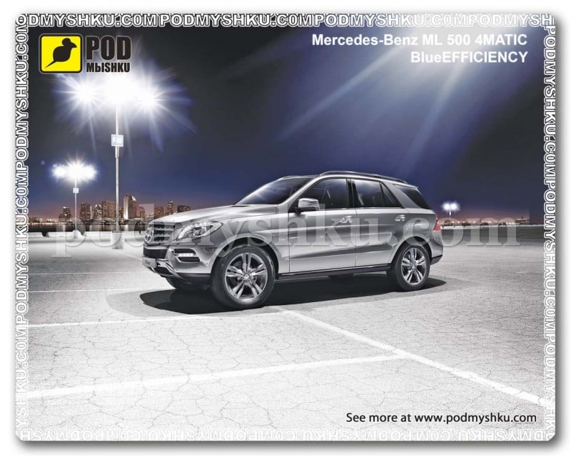 Коврик для мыши Podmyshku Mercedes M2