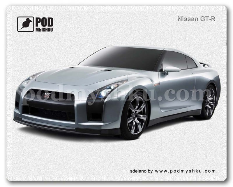 Коврик для мыши Podmyshku Nissan GT-R