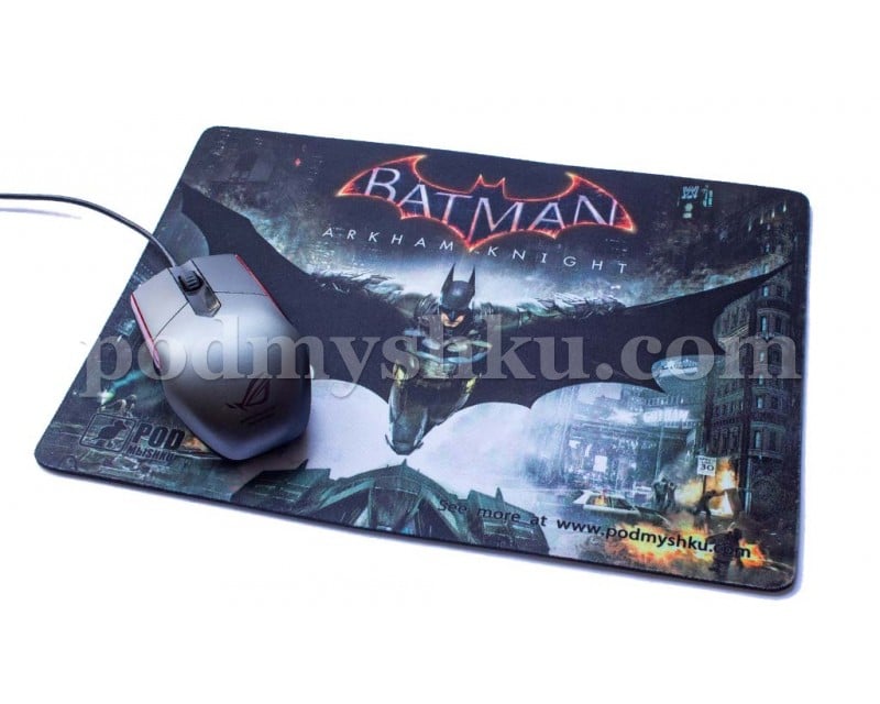 Batman. Размер 32 см х 22 см. Геймерский коврик для мыши. - фото 2