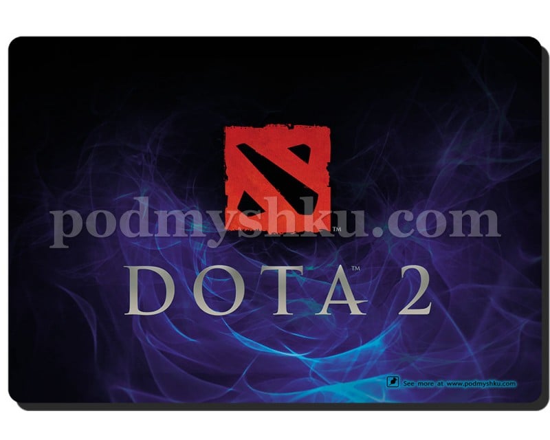 Dota 2 . Размер 32 см х 22 см. Геймерский коврик для мыши.
