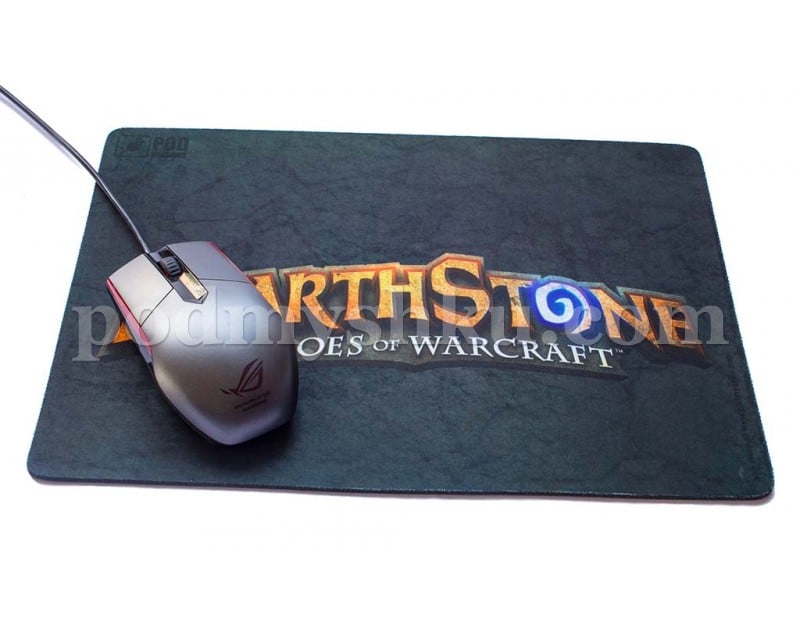 Hearth Stone. Размер 32 см х 22 см. Геймерский коврик для мыши. - фото 2
