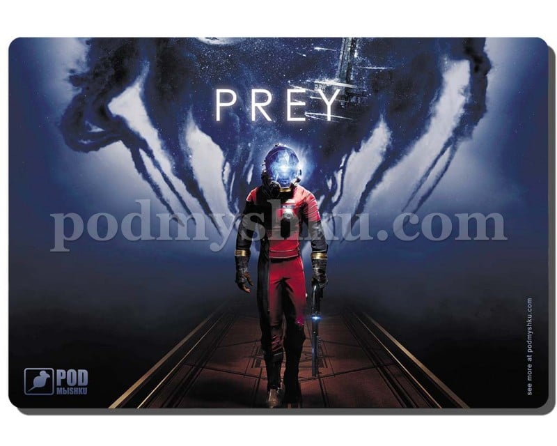 Prey. Розмір 32 см х 22 см. Геймерський килимок для миші.
