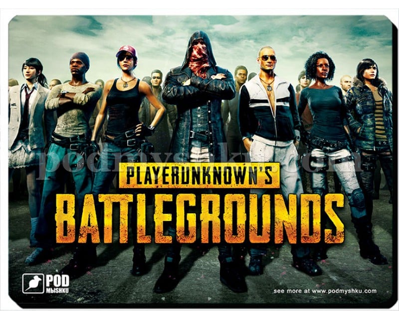 Battlegrounds S. Размер 26 х 19,5 см. Геймерский коврик для мыши.