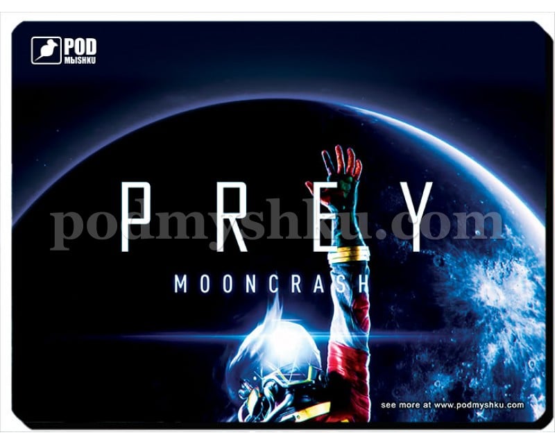 PREY MOONCRASH S. Розмір 26 х 19,5 см. Геймерський килимок для миші.
