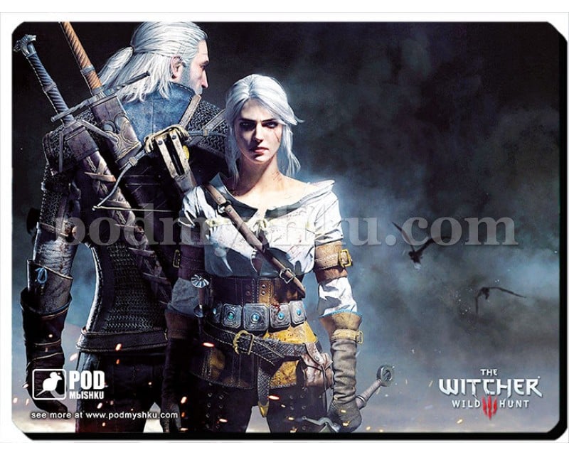 The Witcher S. Размер 26 х 19,5 см. Геймерский коврик для мыши.