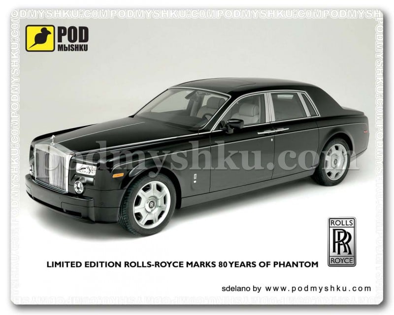 Килимок для миші Podmyshku Rolls-Royce Phantom
