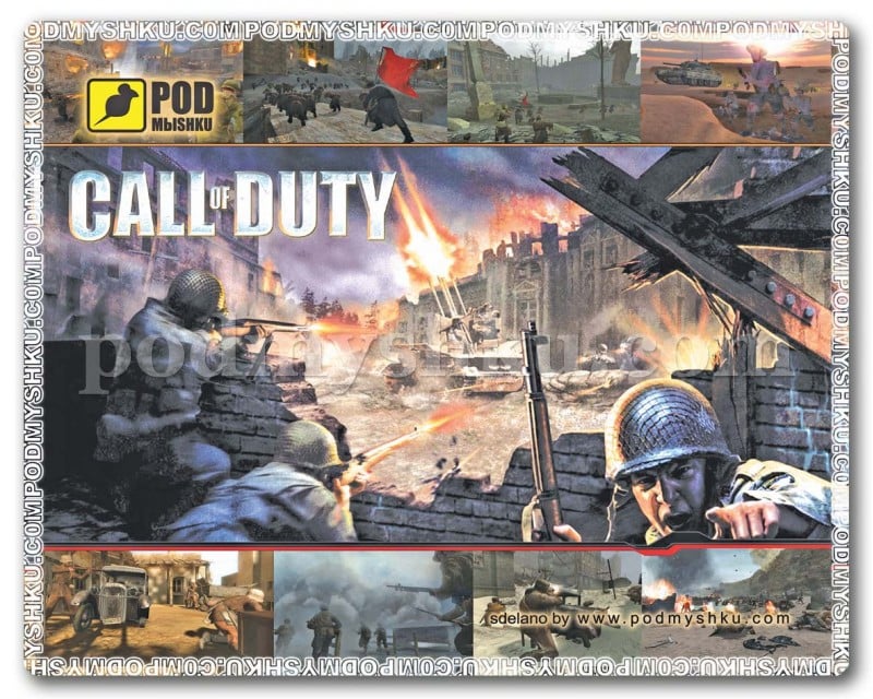 Килимок для миші Podmyshku Call of Duty