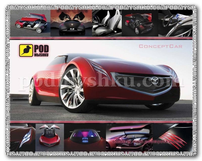Коврик для мыши Podmyshku Mazda