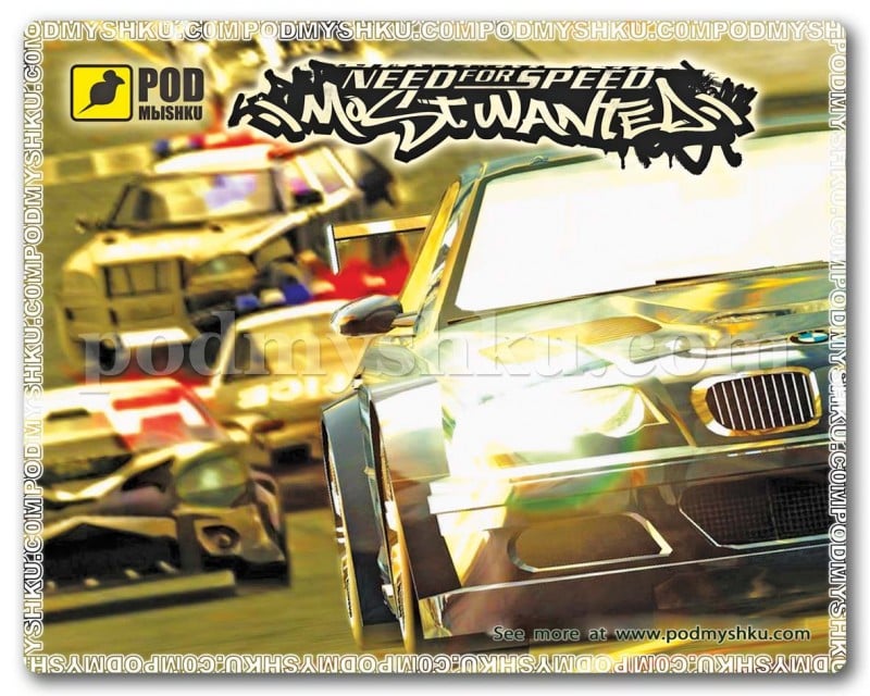 Килимок для миші Podmyshku Need for speed