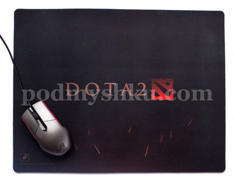 Dota 2 L. Размер 43 см х 33 см. Геймерский коврик для мыши. - фото 2