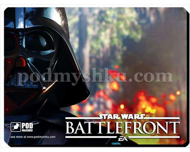 Battlefront S. Размер 26 х 19,5 см. Геймерский коврик для мыши.