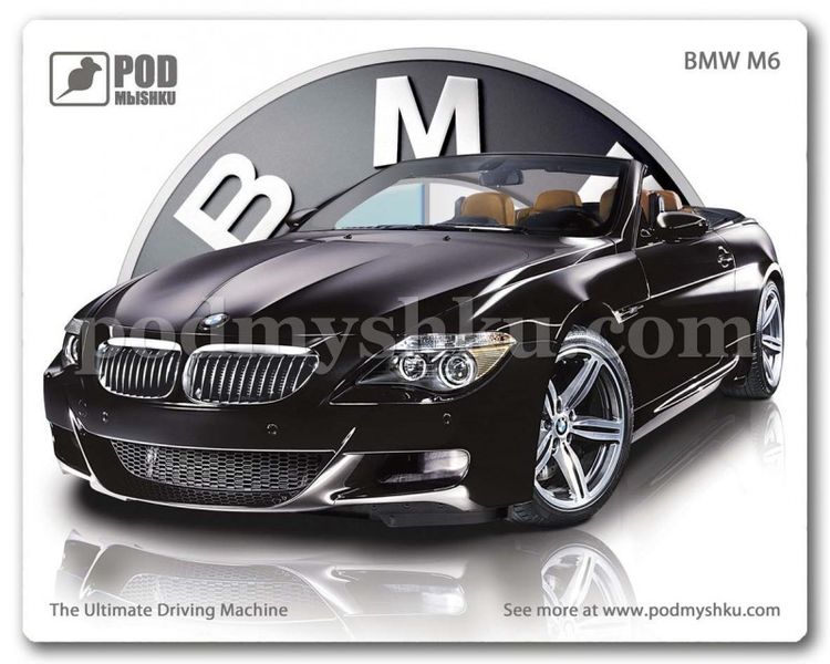 Килимок для миші Podmyshku BMW M6 Art69 фото