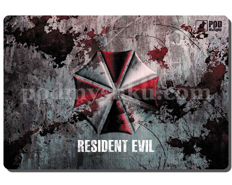 Resident Evil. Розмір 32 см х 22 см. Геймерський килимок для миші. GM22 фото