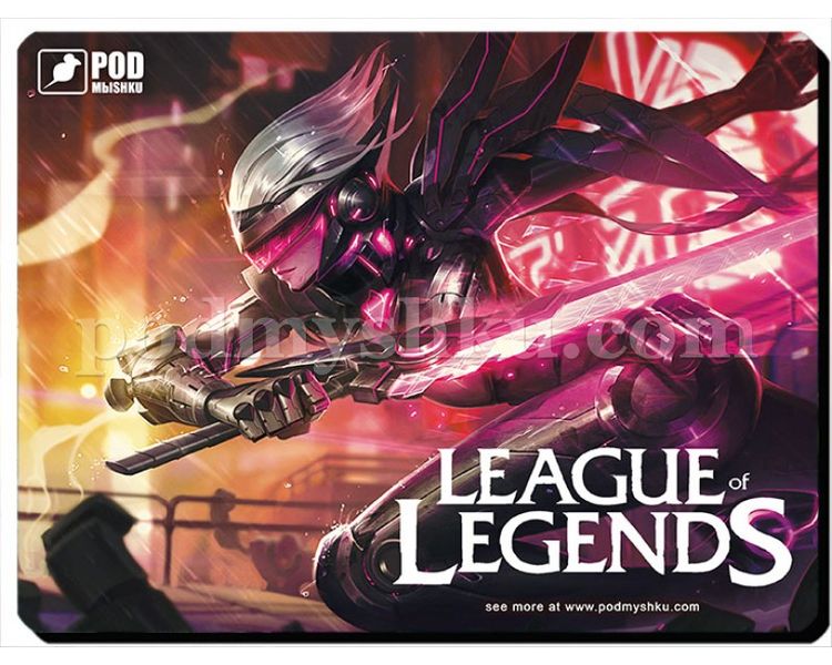 League of Legends S. Розмір 26 х 19,5 см. Геймерський килимок для миші. GS11 фото