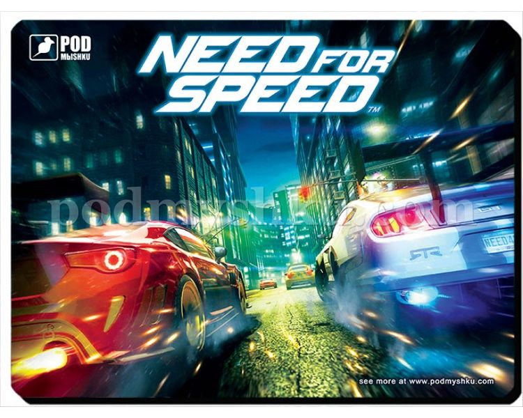 NEED FOR SPEED S. Розмір 26 х 19,5 см. Геймерський килимок для миші. GS12 фото