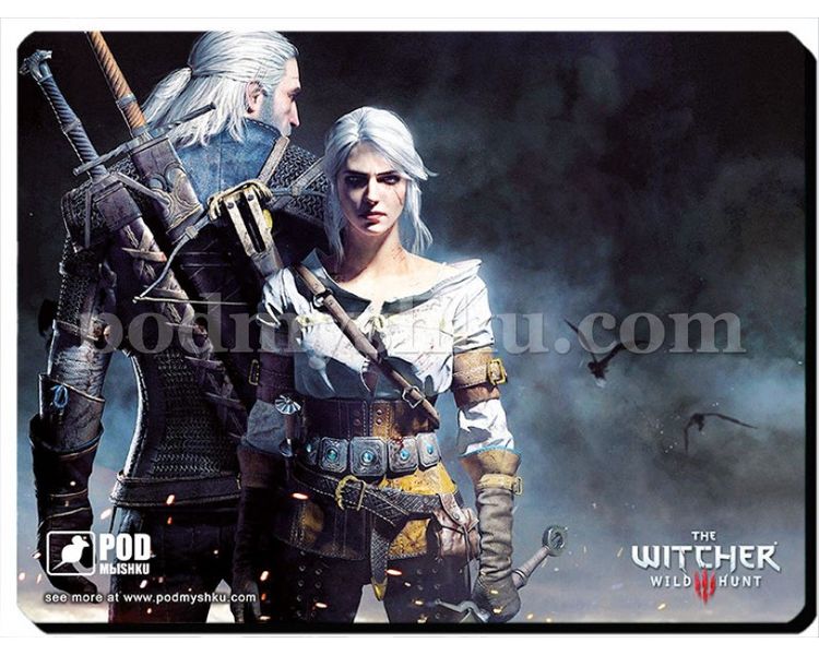 The Witcher S. Розмір 26 х 19,5 см. Геймерський килимок для миші. GS17 фото